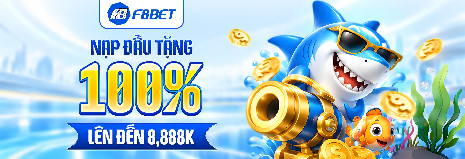 nạp đầu tặng 100% lên đến 8888k